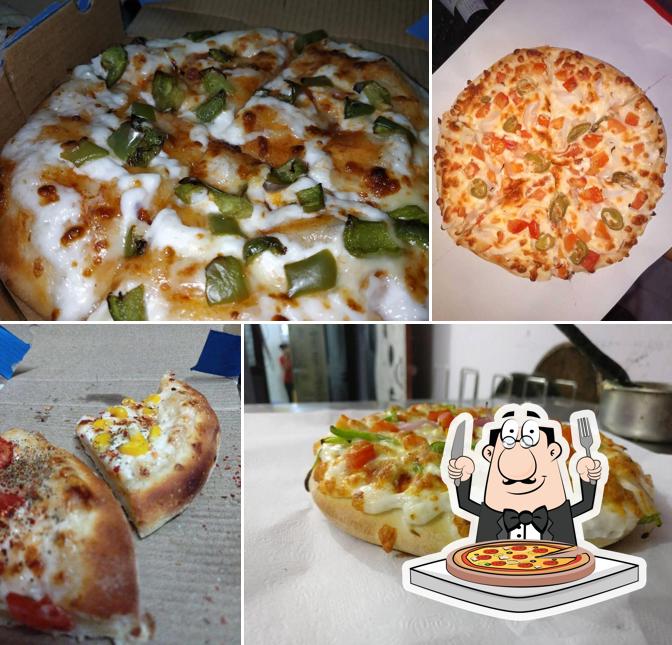 Pick various kinds of pizza