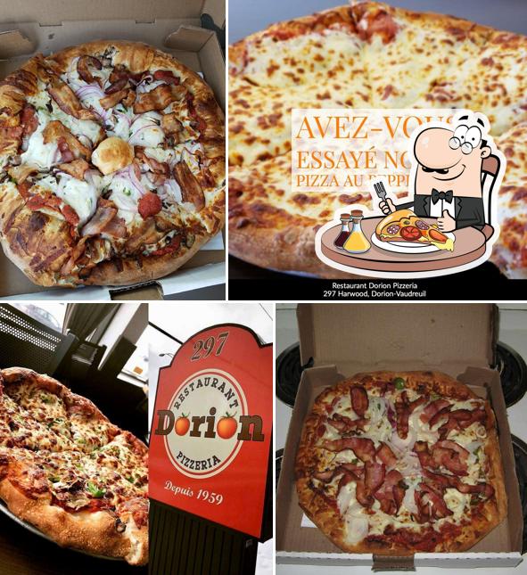 Commandez de nombreux genres de pizzas