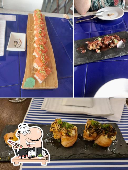 Peça diversas opções de sushi