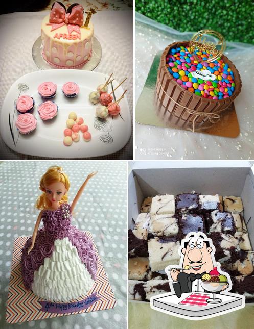 Order one of the sweet dishes