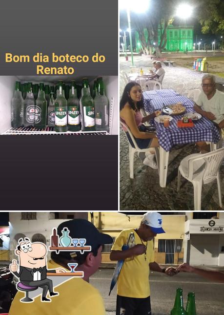 O interior do Boteco do Renato