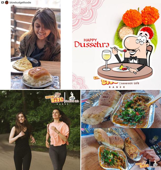 Food at Goodluck Cafe Baner