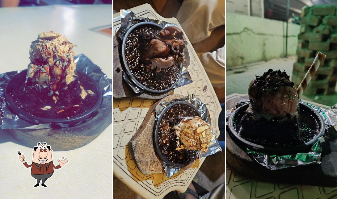Food at Sizzling brownie