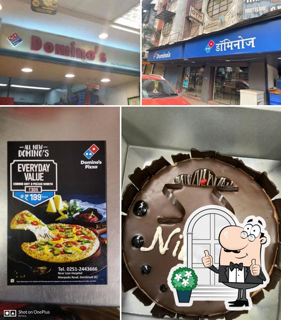Check out how Domino's Pizza Dombivli East, Thane looks outside