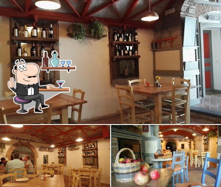 Gli interni di Giò RistoCantina - Pesce di Lago