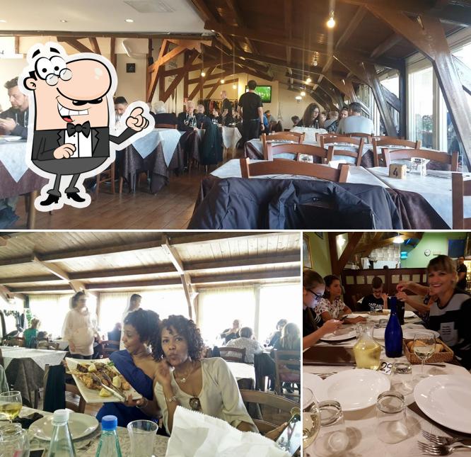 Gli interni di Il Podere - Trattoria e Pizzeria