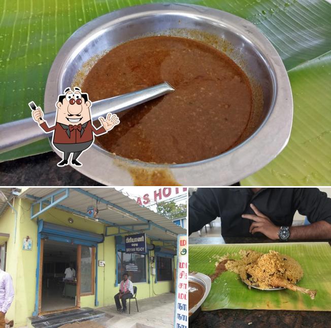 Check out the image depicting food and interior at Mangala Vilas