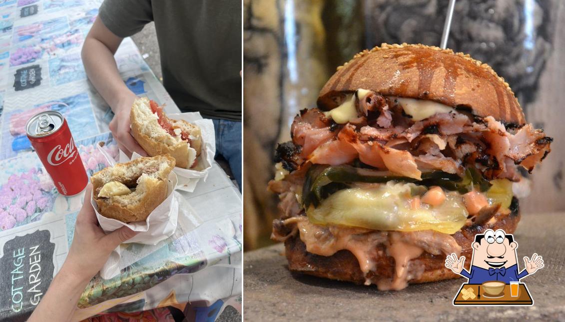 Panino con maiale stirato al Food Truck del Cavalcavia