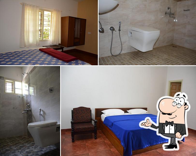 The interior of Heights Farm Stay Coorg