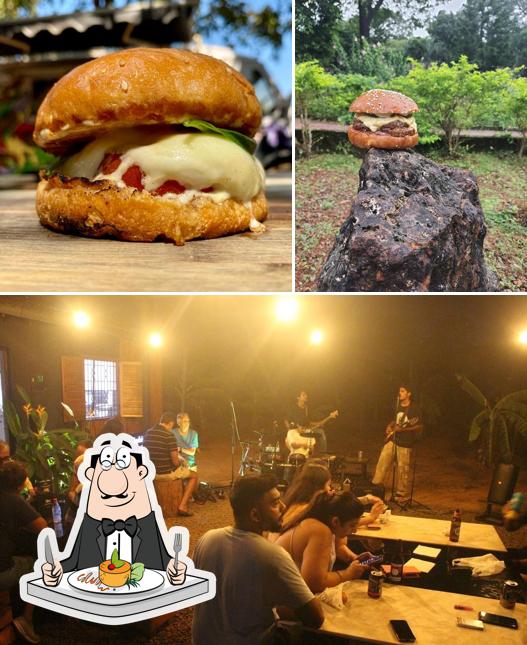 This is the image showing food and interior at imbisswagen