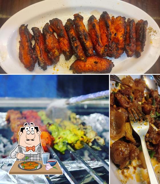 Chicken wings at NAWABI ZAIQA restaurant