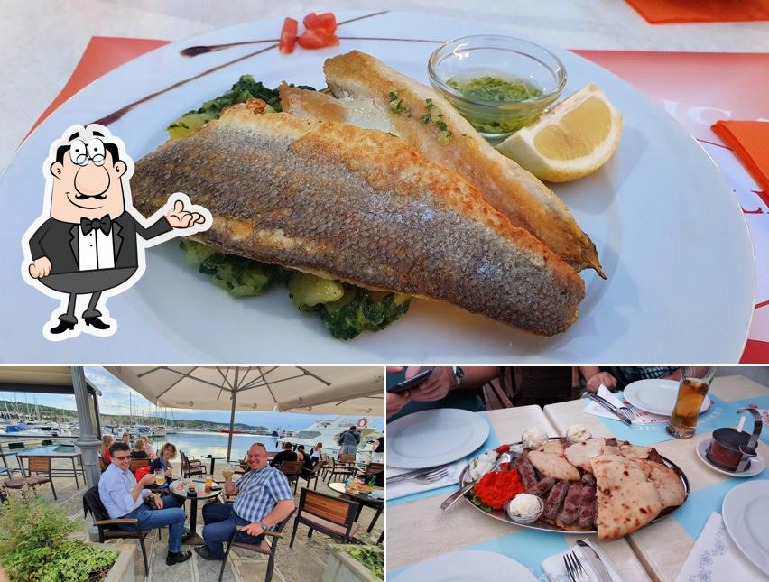 Tra le diverse cose da Okrepčevalnica-Gril pri Perotu, Predrag Dvorančić, s.p. si possono trovare la interni e cibo