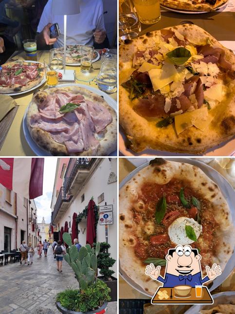 Prosciutto crudo al Paglialunga Pizzeria