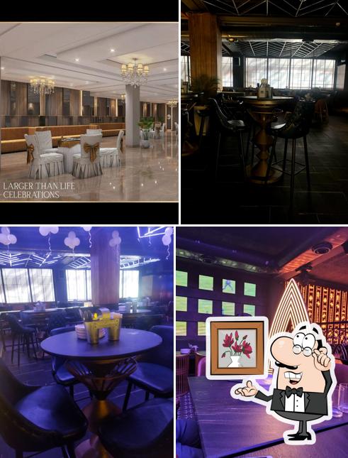 Among different things one can find interior and food at Egyptian Brewery Best bar & Pub In Ranjit avenue Amritsar- Restro Bar in amritsar- best Night Club in Amritsar