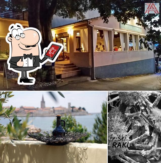 Gli esterni di Restoran Hrast