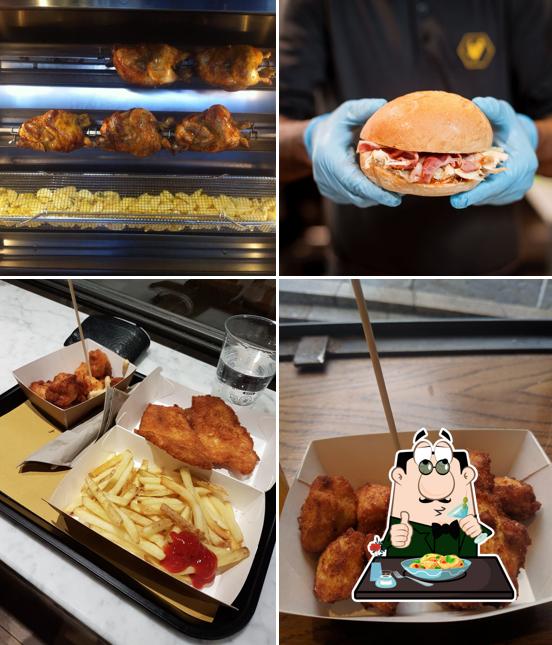 Panino con maiale stirato al Rooster Streetfood Rotisserie - Matteotti