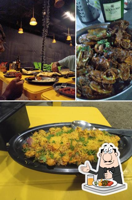 Food at THE BACKYARD REAL TASTE FAMILY DHABA