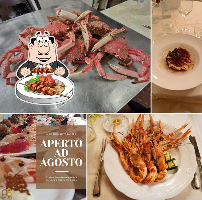 Scampi al Ristorante AB Baretta