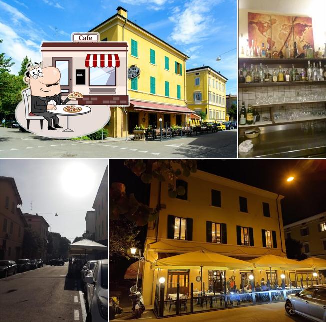 Goditi la vista dagli esterni di Vecchia Pirri