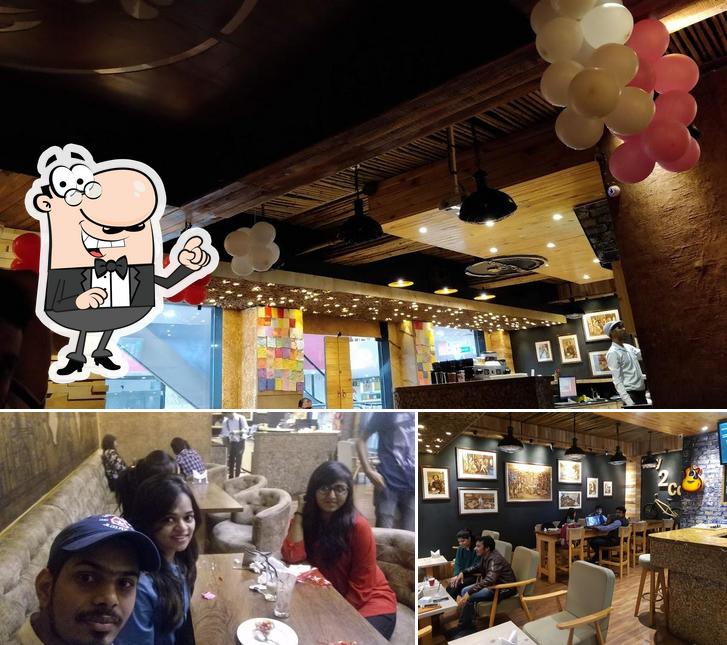 The interior of Way 2 Coffee
