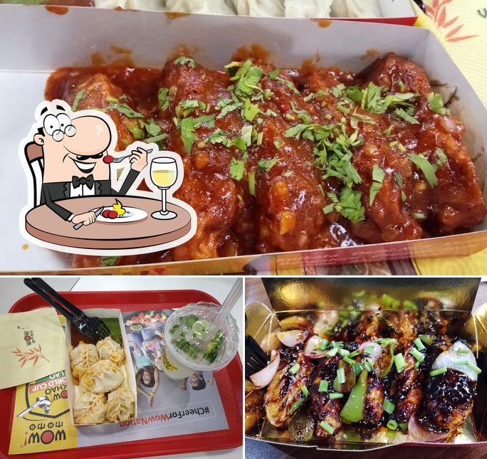 Food at Wow! Momo