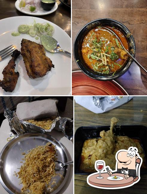Food at Biryani Mahal