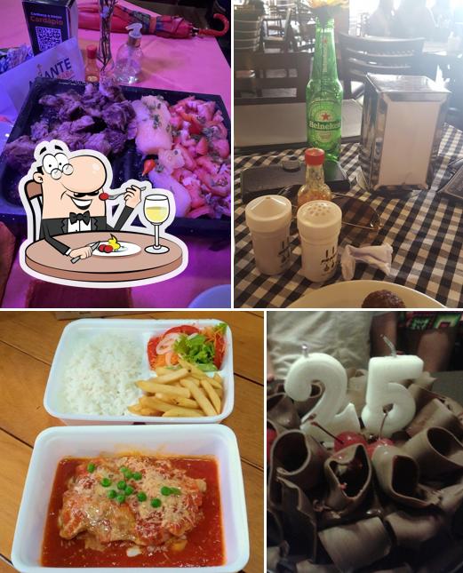 Platos en Bar Recanto da Praça