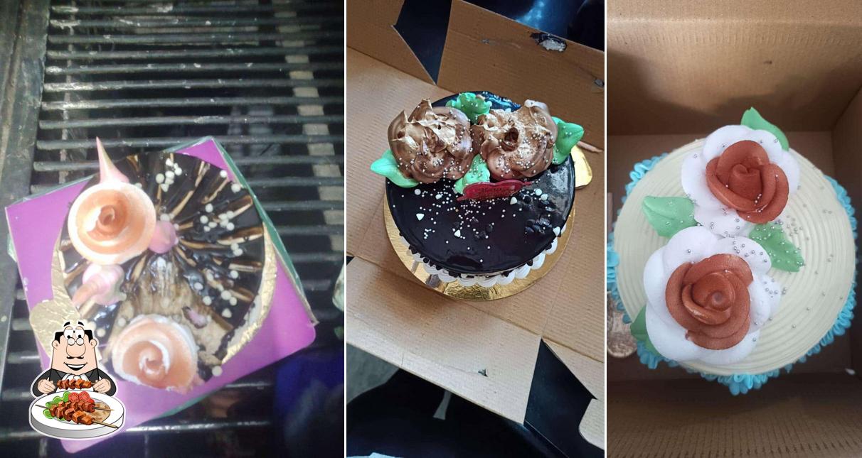 Food at Cake Showroom
