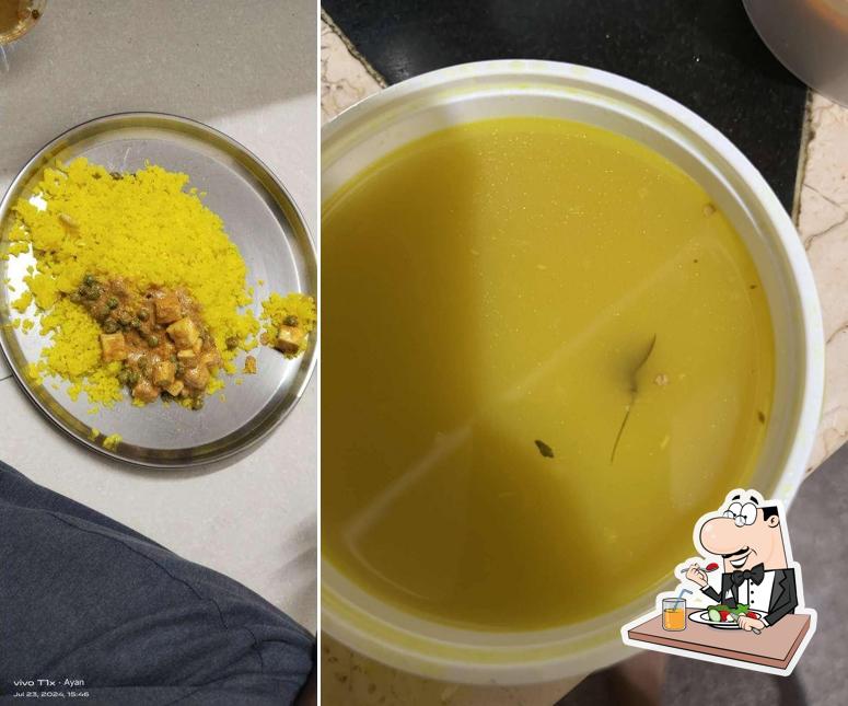 Food at Dear Calcutta