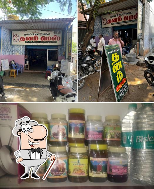 Dhanam Mess is distinguished by exterior and beer