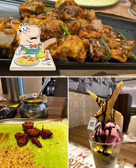 Food at Dindigul Thalappakatti Restaurant