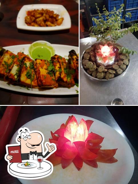 Food at Hotel Mythri Palace