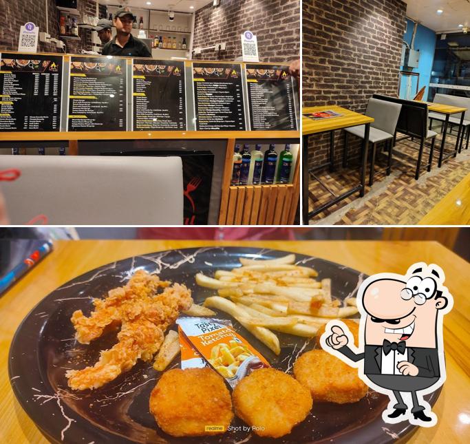 The restaurant's interior and beverage