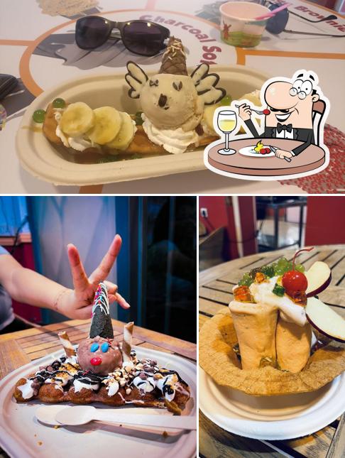 Food at Molly Moo Ice Cream Cafe, C Scheme