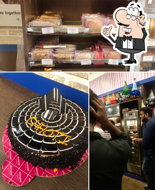 The interior of Monginis Cake Shop