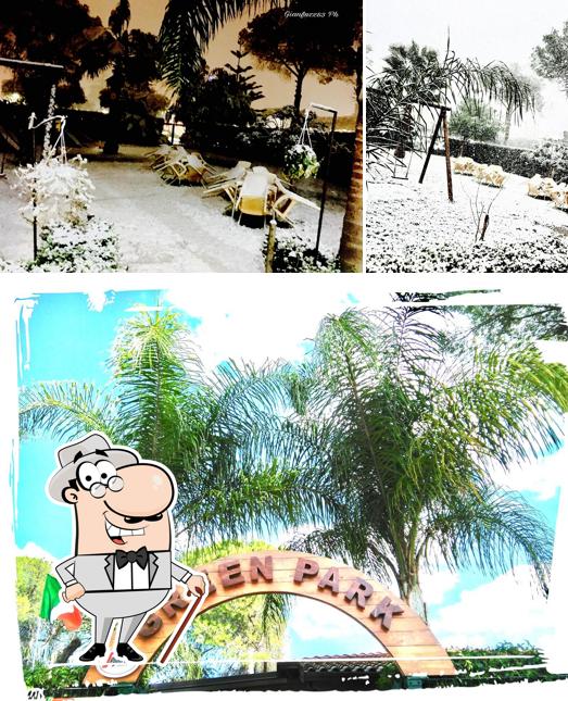 Guarda gli esterni di Green Park Bar Pizzeria