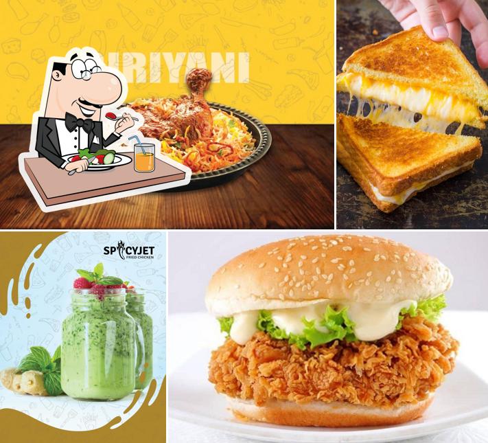 Meals at Avil milk shop