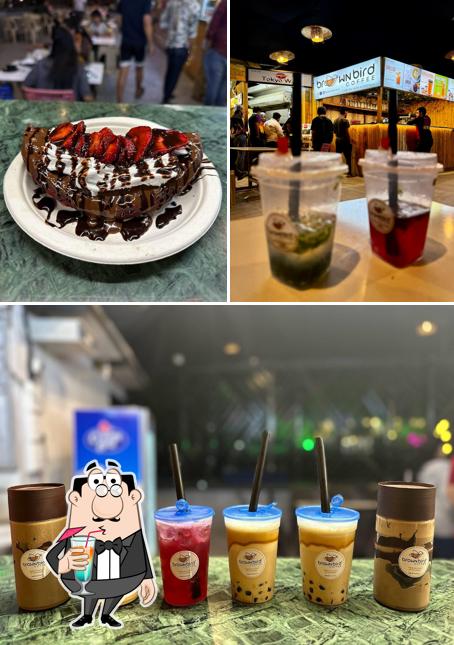 Try a drink from the menu