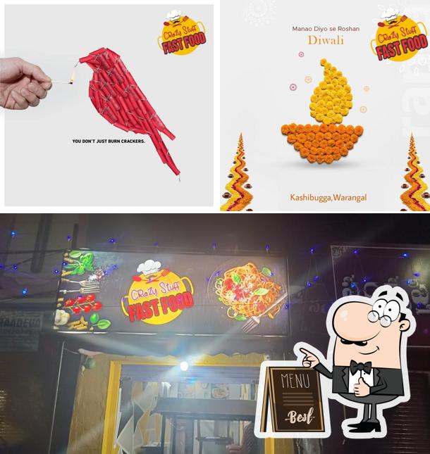 Here's a picture of CRAZY STUFF FAST FOOD