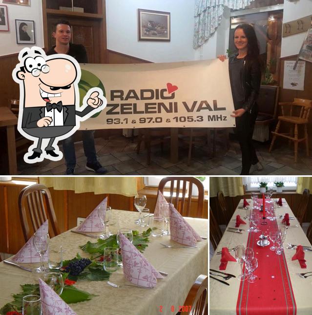 Gli interni di Gostilna Meglič Martin Meglič s.p