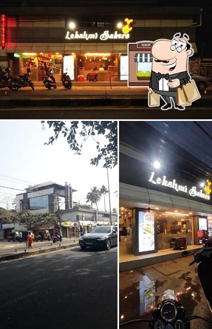 The exterior of Lekshmi bakers