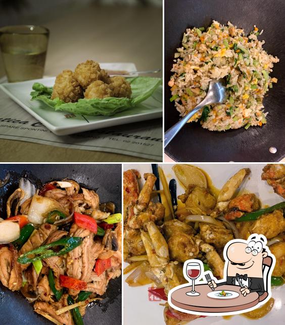 Platti al Ristorante Antica Cina