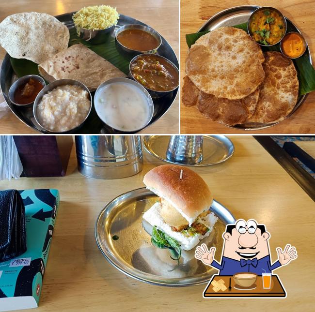 Food at Upahaara restaurant