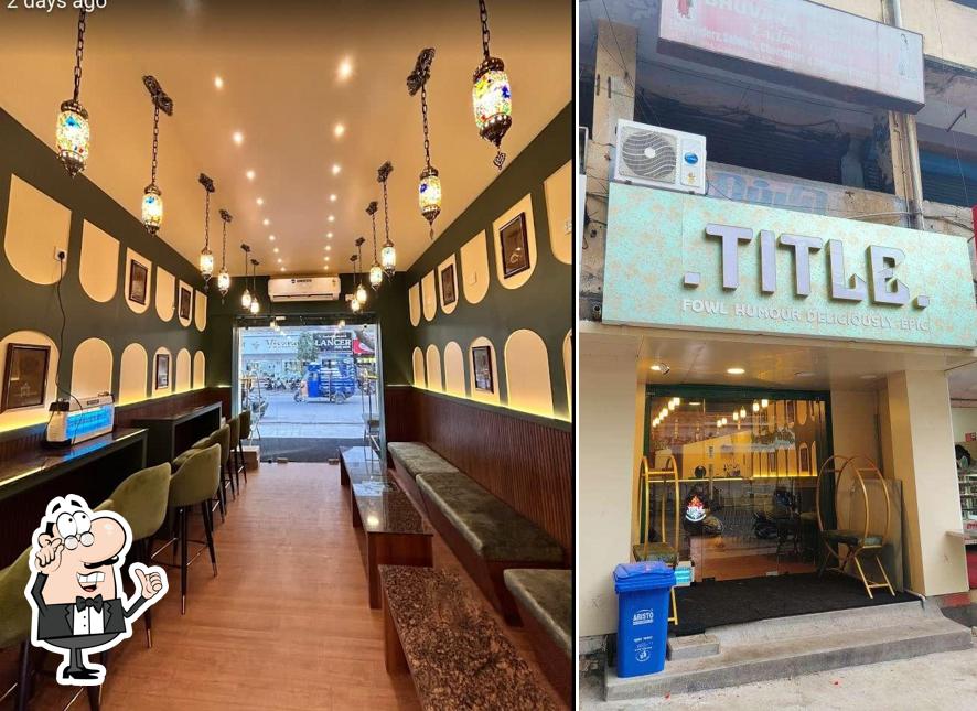 The interior of TITLE Cafe