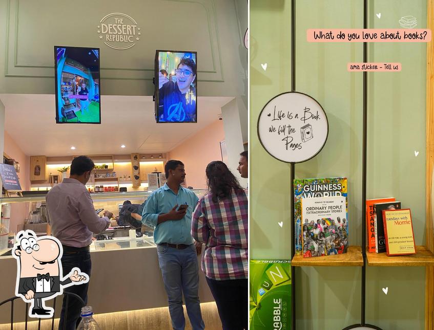 The interior of The Dessert Republic - Matunga