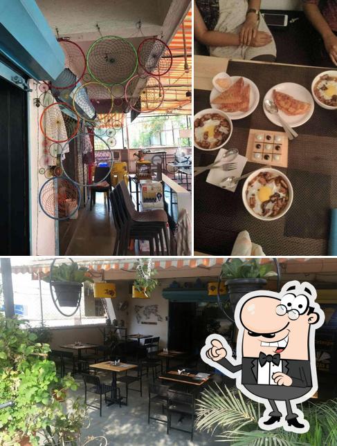 Take a seat at one of the tables at Dorje and the Bell