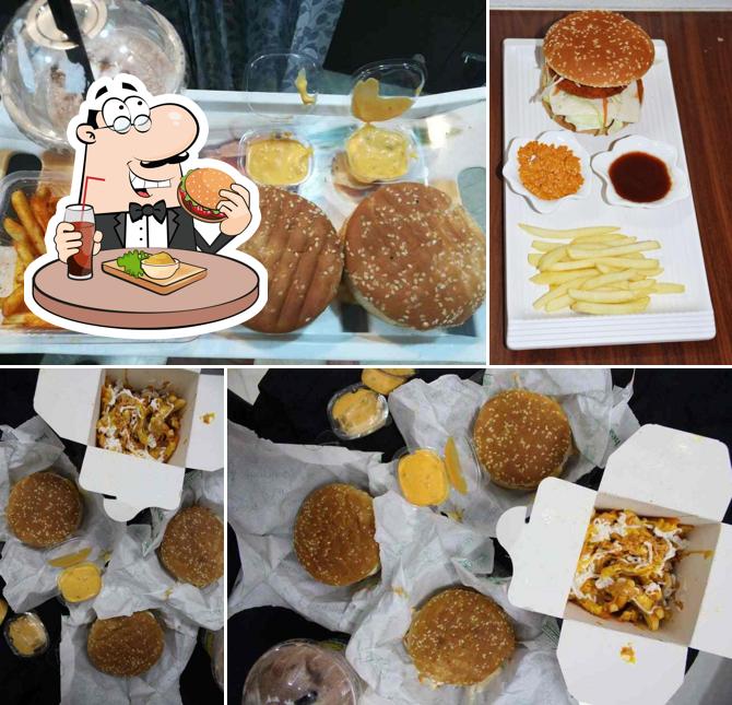 Hamburger at Ham Burger