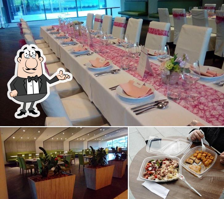 Eda restavracija, Vinoteka, Lounge bar si caratterizza per la interni e cibo