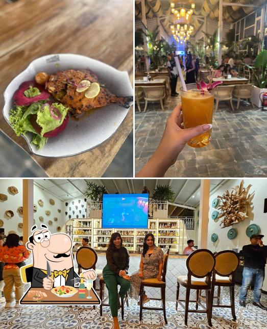 This is the picture depicting food and interior at Cocobolo - Bar & Diner