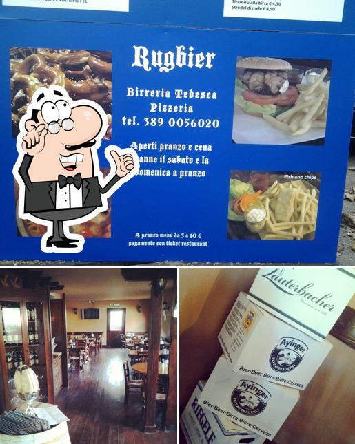 Rugbier Quelli si caratterizza per la interni e cibo